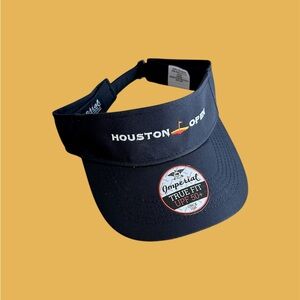 SIGNED‎ Imperial Sports Houston Open Golf Visor Cap NWT UPF 50 Autographed Texas